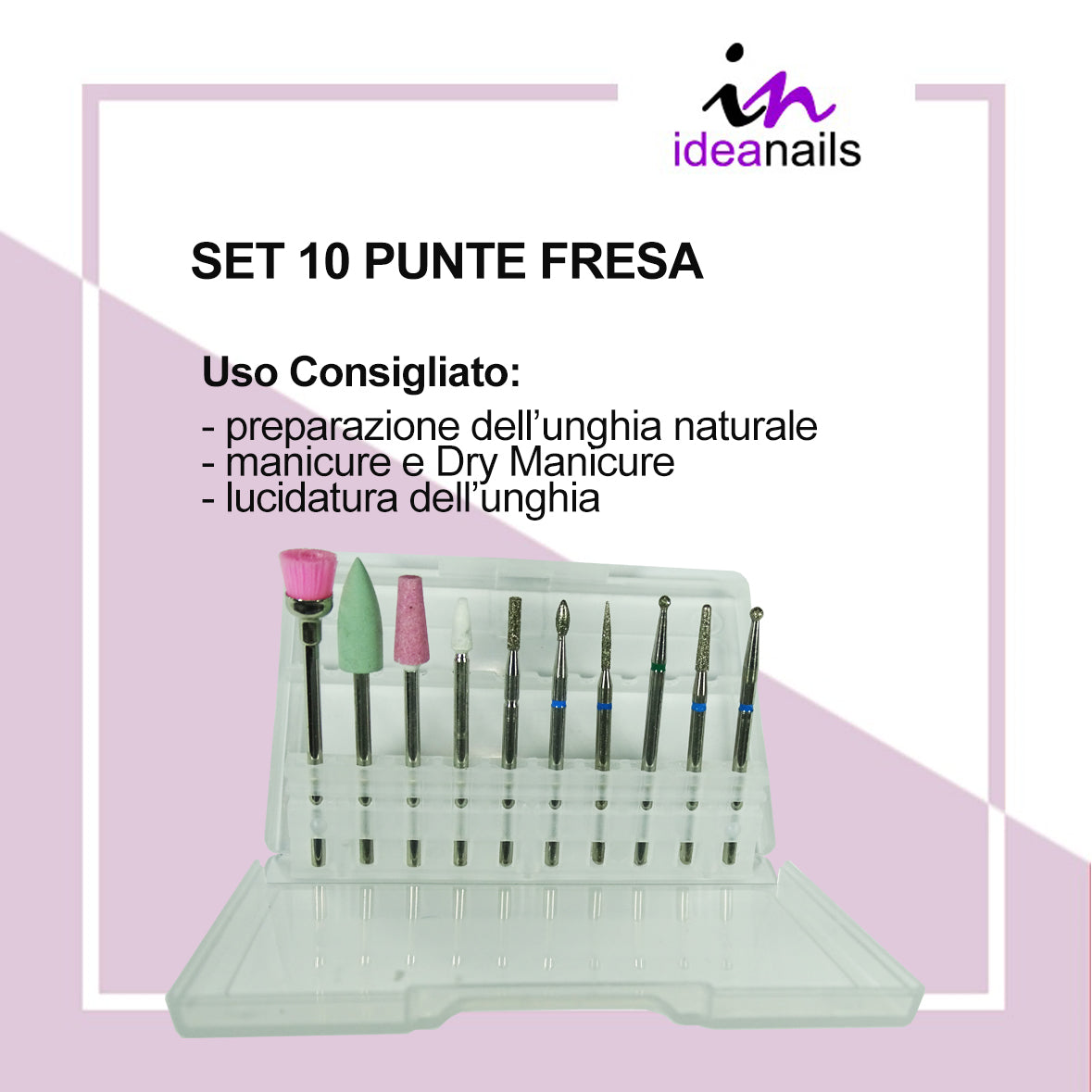 SET 10 PUNTE FRESA– Idea Nails